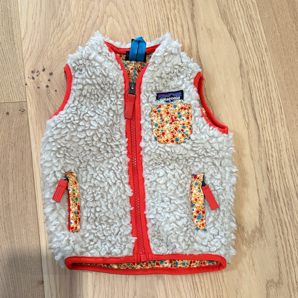 Patagonia Kids' Fleece Vest EUC